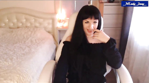 M'Lady Jessy Black Mini-Skirt Sexy Strip'n Tease Pussy