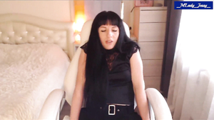 M'Lady Jessy in Hot Pants Quickie Chair Tease