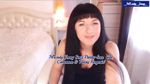M'Lady Jessy Pantyless Clit Caresses & Pussy Fingerin'