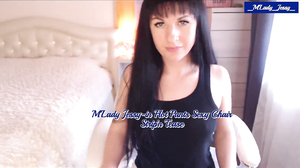 2020-08-13-M'Lady Jessy-in HotPants Sexy ChairStrip Pt1