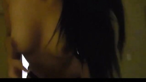 Filipina camgirl gives blowjob to her husband on webcam