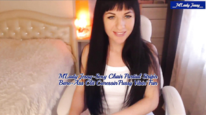 2020-10-15-M'Lady Jessy Sexy Chair Partial Strip'n Bare