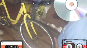 Girl Finishes Boyfriend With Bicycle Sperm Release