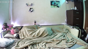 Game room camera at Ryry reallifecam apartment at Voyeu