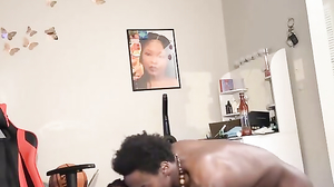 Curvy Ebony Slut Get Load Of Cum After Rough Bbc Pounding Live At