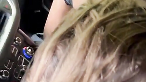 Sabrina Vaz POV Car Blowjob
