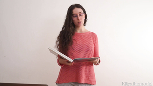 Elizathemodel - Busty Tutor Tease & Tittyfuck