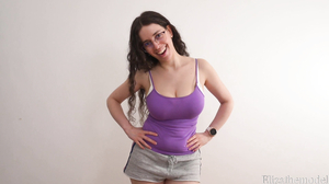 Elizathemodel - Busty Tutor Tease & Tittyfuck