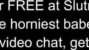 Tattoed asian babe masturbates on webcam