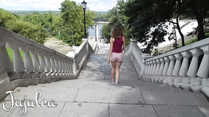 Jujulea - French Girl Creampied by Public River in Ukra