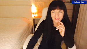 2021-03-22-M'Lady Jessy Sexy in Black Bare-Butt Pussy