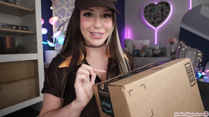 Heatherbby - Delivery Girl Handles Your Big Package