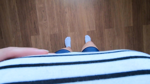 Big Tits German Babe's POV Orgasm