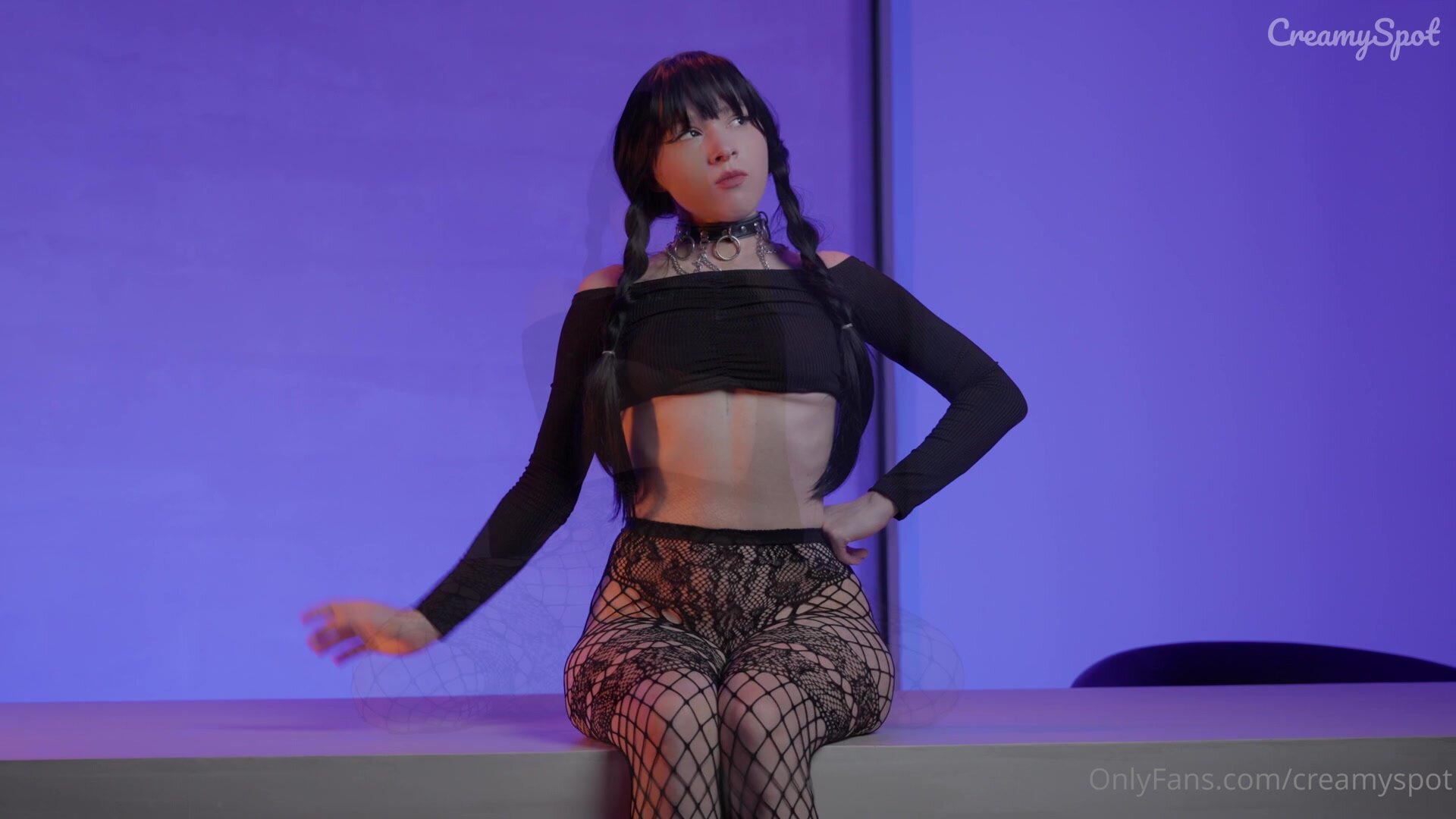 Creamy Spot Goth Girlfriend