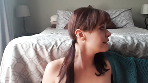 Extreme Dildo Facefuck: Solo Female BDSM Fun