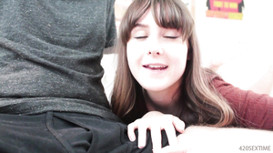 420sextime - Bisexual Threesome Roleplay w Creampie