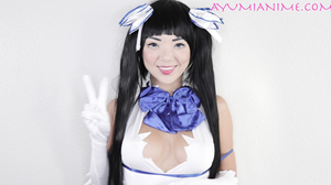 ayumi anime -  squirting hestia anime -  cosplay