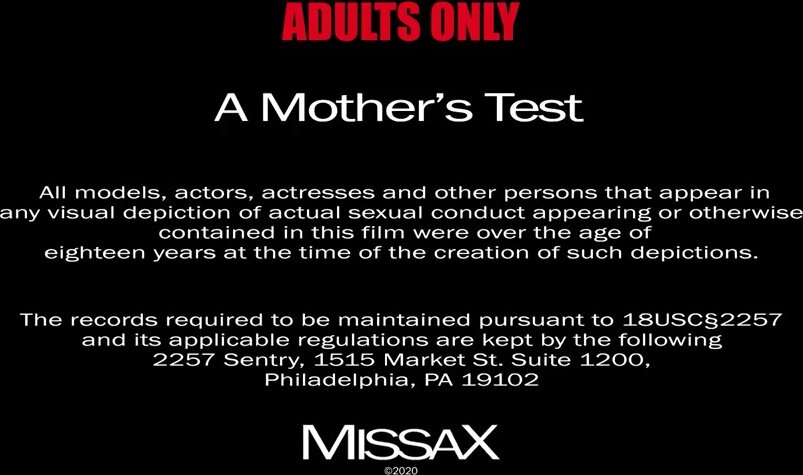 Mother’s Test (Complete Series)