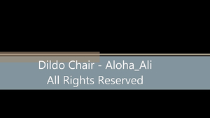 Alohaali Dildo Chair