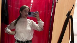 Transparent Clothes try on haul